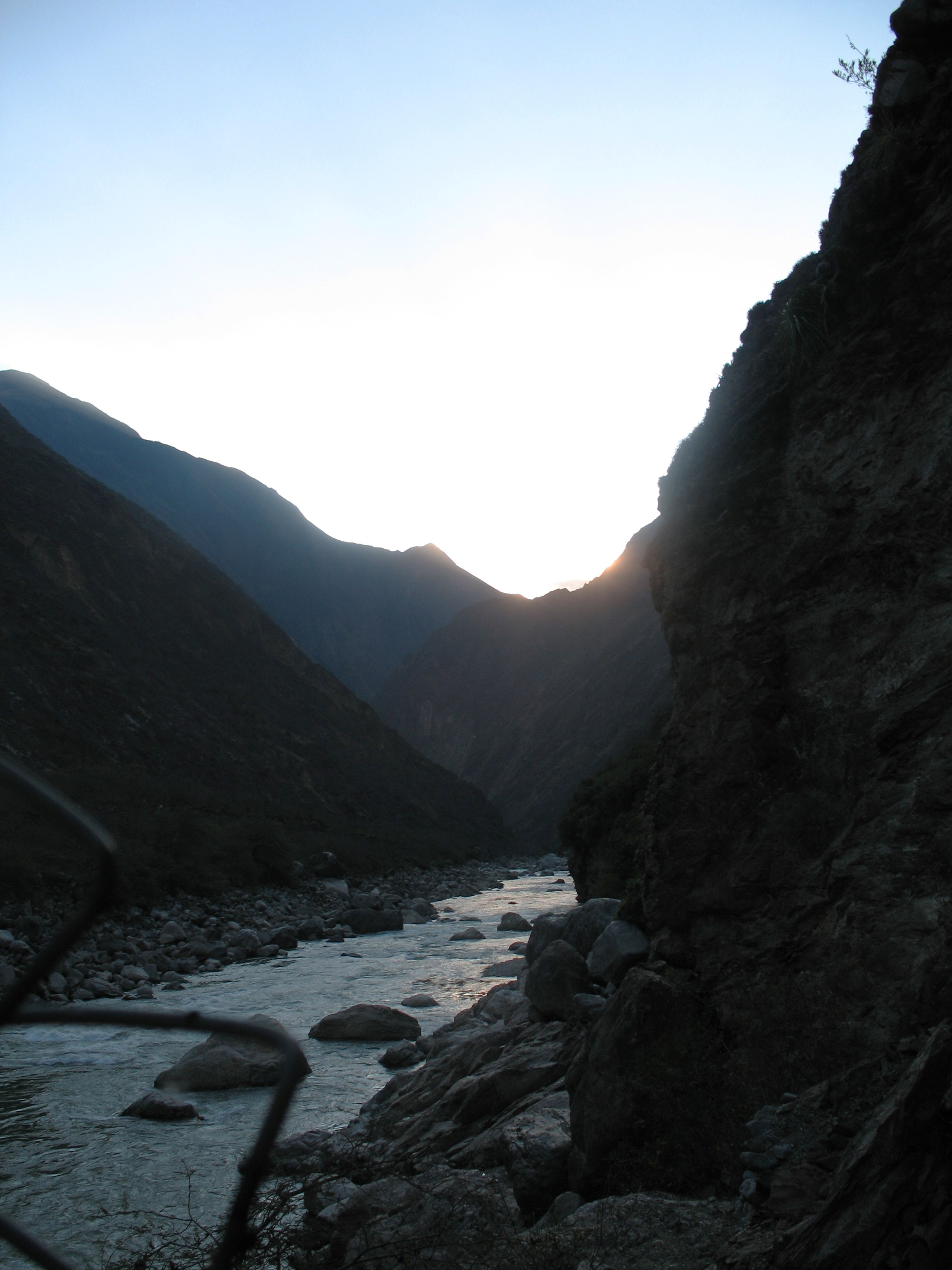 1255 sunset on Apurimac